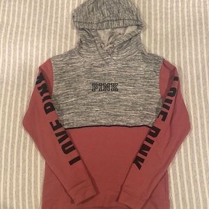 Pink Victoria secret sweatshirt